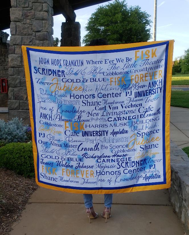 The Forever Oversized Scarf - Blanc & Gold (Reserve NOW /Pre-Order)